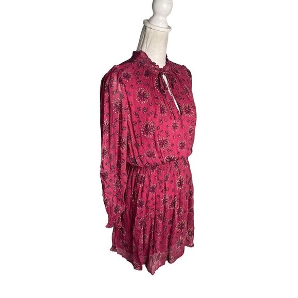 Ba&Sh Gizel Dress Red Womens Size Small - Picture 9 of 13